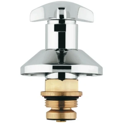 Afbeelding van Grohe bovendeel 1&quot; Trecorn greep blauw m/steeksleutel/rozet chr.