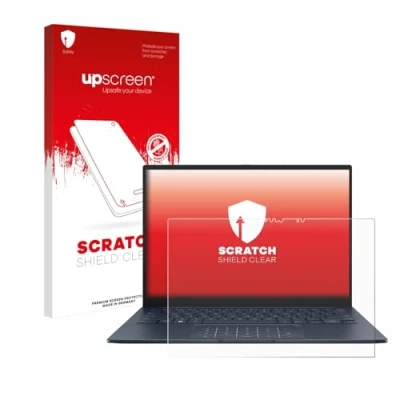 Afbeelding van upscreen Screenprotector voor ASUS ZenBook 14 OLED UX3405 Touch Folie Beschermfolie transparant