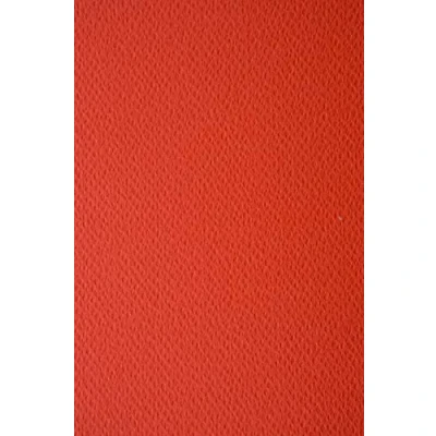 Afbeelding van Netuno 10 vellen rood 220g eenzijdig gestructureerd karton A4 210x297mm Prisma Scarlatto voor knutselen afdrukken visite wenskaarten diploma uitnodigingen folders