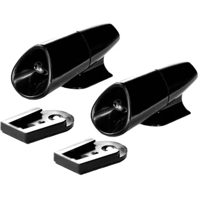 Afbeelding van HP Autozubehör Wildwarner Set Clip ABS kunststof Kentekenframe (l x b h) 5.9 2.5 3 cm