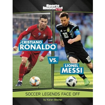 Afbeelding van Cristiano Ronaldo vs. Lionel Messi: Soccer Legends Face Off