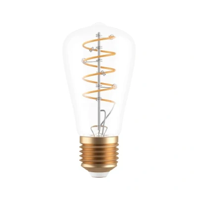 Afbeelding van EGLO LED Lamp E27 Ø6,4 cm ST64 2700K 4,5W