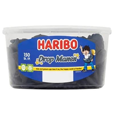 Afbeelding van Haribo Halve Manen silo 150 stuks Doos 6 silo&#039;s