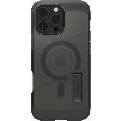 Afbeelding van Spigen Tough Armor (AI) MagFit Case voor iPhone 16 Pro Max, Compatibel met MagSafe accessories hoesje Frost Black
