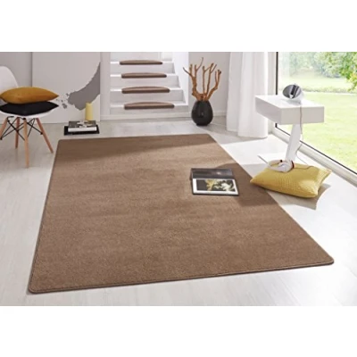 Afbeelding van Laagpolig Vloerkleed cy 133x195 cm Bruin 123vloerkleed.nl is de online webshop voor vloerkleden en woonaccessoires.