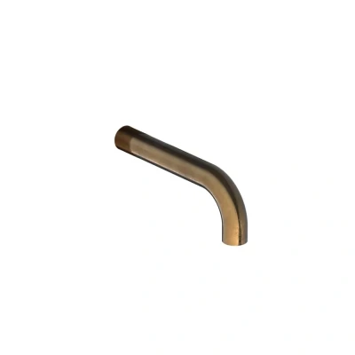 Afbeelding van HotBath Cobber Uitloop 15cm Verouderd Messing CB094 15AB