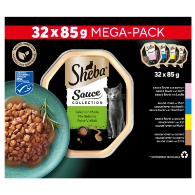 Afbeelding van Sheba Mini Filets Alu Vis in Saus 32 x 85 gr