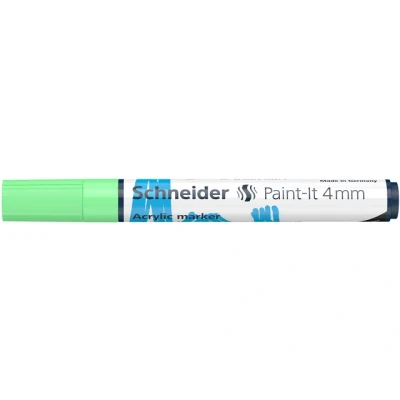 Afbeelding van Schneider acrylmarker Paint it 320 4mm pastel groen S 120224