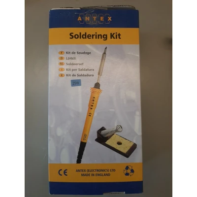 Afbeelding van Antex SK9 Soldeerboutset 230 V 25 W +420 C (max) Incl. uitrusting, soldeertin
