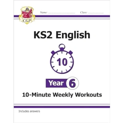 Afbeelding van KS2 Year 6 English 10 Minute Weekly Workouts