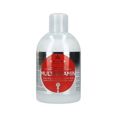 Afbeelding van Kallos Multivitamin Shampoo with Ginseng Extract and Avocado Oil 1000ml