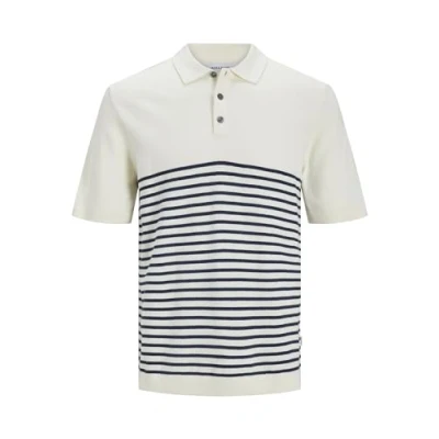 Afbeelding van Jack &amp; Jones Poloshirt Cloud dancer, Heren, Maat: Large, dancer