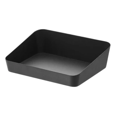 Afbeelding van Yamazaki Opbergbak Tower Amenity Tray M Zwart 17,5x13,5x5cm