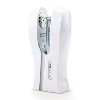 Afbeelding van Rapesco 1319 Staande en Ruimtebesparende Nietmachine, 20 Vel Nietcapaciteit, Wit