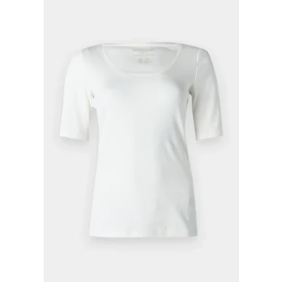 Afbeelding van TOM Tailor CREW NECK Tshirt basic, Dames, Maat: XXL, Whisper white