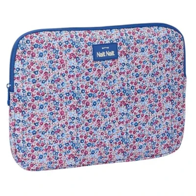 Afbeelding van Laptophoes Nait Flores coimbra azul Blauw 34 x 25 2 cm
