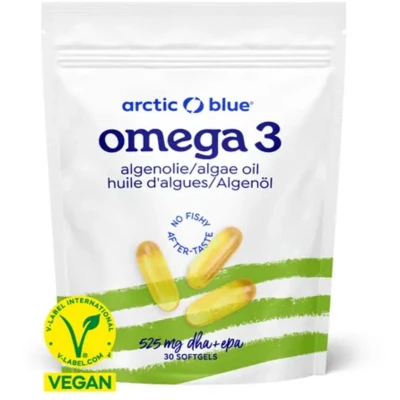 Afbeelding van Omega 3 Algenolie DHA&amp;EPA 525mg 30 softgels