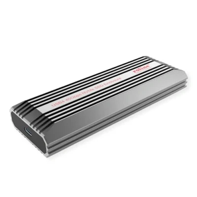 Afbeelding van Roline 16.01.4149 (M.2 2260, M.2 2280, 2242), Harddisk behuizing, Grijs