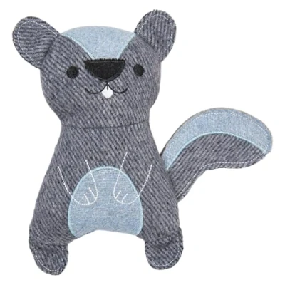 Afbeelding van Jack &amp; Vanilla Revive Hondenknuffel bever Hondenspeelgoed met piep recyclebaar wol 23cm
