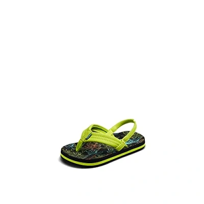 Afbeelding van Slipper Reef Kids Little Ahi Neon Palm Schoenmaat 21