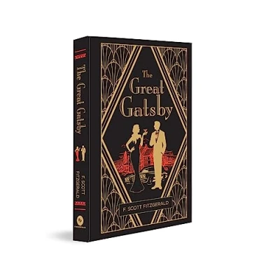 Afbeelding van the Great Gatsby (Deluxe Hardbound Edition): A Masterpiece of American Classic Jazz Age F. Scott Fitzgerald Novel Tragic Romance Perfect Pick ... and Hollowness Upper Class