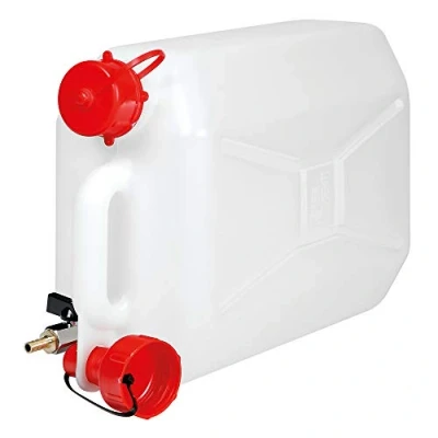 Afbeelding van Lampa 67014 jerrycan van polyethyleen met metalen kraan, 10 l, horizontaal