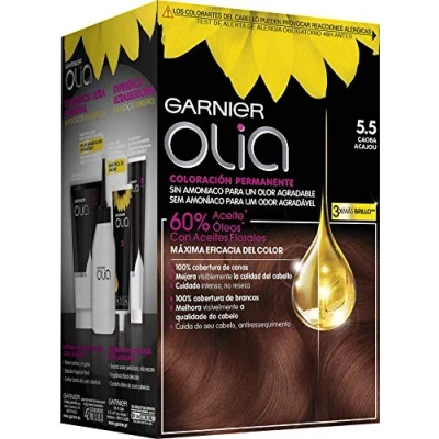 Afbeelding van OLIA COLORACION PERMANENTE N5,5 CAOBA 4 UNITS