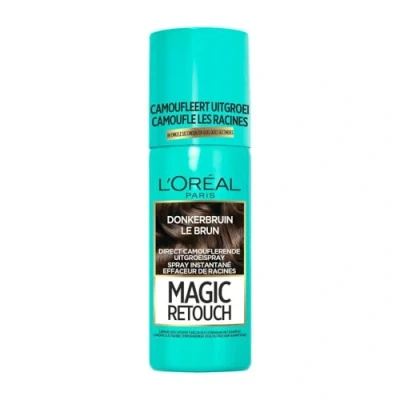 Afbeelding van 6x L&#039;Oréal Magic Retouch Uitgroeispray Bruin 75 ml