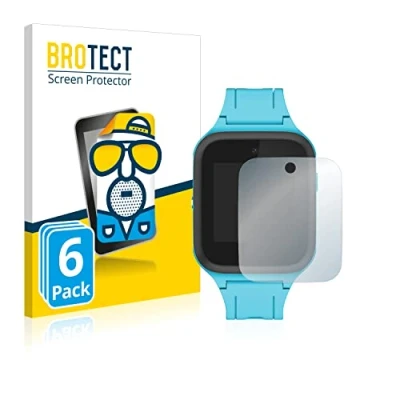 Afbeelding van BROTECT (6 Stuks) Antireflecterende Beschermfolie voor TCL Movetime Family Watch MT40 Anti Glare Screen Protector, Mat, Ontspiegelend