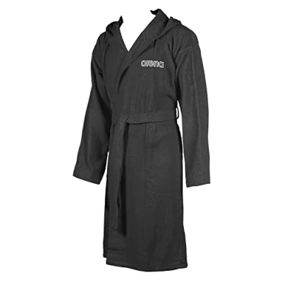 Afbeelding van Arena Unisex Zeppelin Badjas, Maat: Small, Asphalt