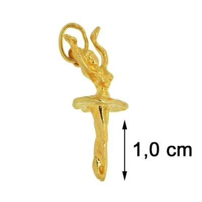Afbeelding van Blinx Jewels Vergulden Hanger Ballerina