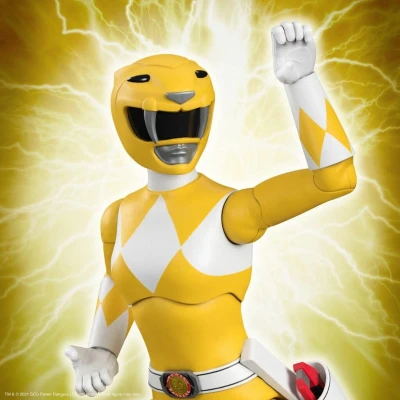 Afbeelding van Mighty Morphin&#039; Power Rangers: Ultimates Wave 1 Yellow Ranger 7 inch Action Figure