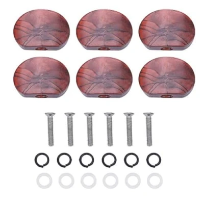 Afbeelding van Guitar Tuning Peg Button, 6 PCS/Set Pegs Machine Heads Acrylic Buttons for Guitar(#5)