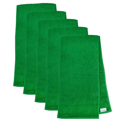 Afbeelding van 5 x The One Towelling Sport 30x130 Groen
