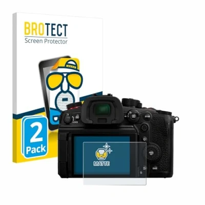 Afbeelding van BROTECT (2 Stuks) Antireflecterende Beschermfolie voor Panasonic Lumix DC GH7 Anti Glare Screen Protector, Mat, Ontspiegelend