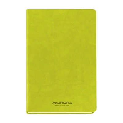 Afbeelding van Notitieboek Aurora Capri A5 192blz lijn 80gr groen