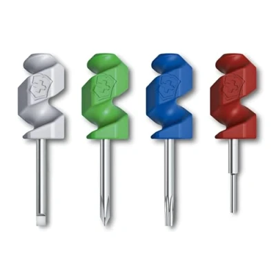 Afbeelding van Victorinox Mini Tools Set 4 teilig, Flach, Phillips 000, und Torx T4 Schraubenzieher, SIM Card Stecker