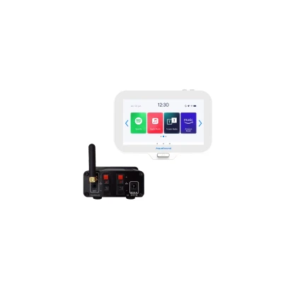 Afbeelding van N Joy badkamerradio met controller, wand lader en bluetooth versterker 70 WATT