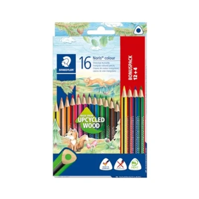 Afbeelding van Staedtler Kleurpotlood Noris Driehoek 187 C12P1 1 set(s)