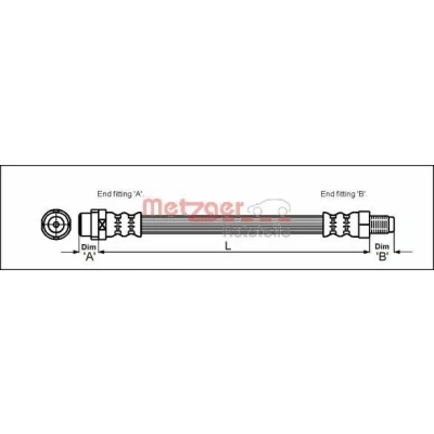Afbeelding van Remslang METZGER 4110578