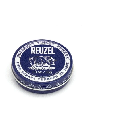 Afbeelding van Reuzel Fiber Pomade, Low Shine, Stevige HoldIng, Getexturiseerde, Vollere Look, Gemakkelijk te Restylen Gedurende de Dag, 1.3oz/35g
