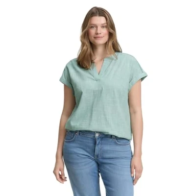 Afbeelding van TOM Tailor Blouse, Dames, Maat: 44, Faded green