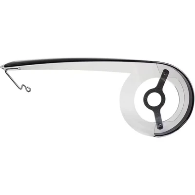 Afbeelding van Hesling Kettingscherm Cambio 38T transparant/zwart 46 x 18 cm