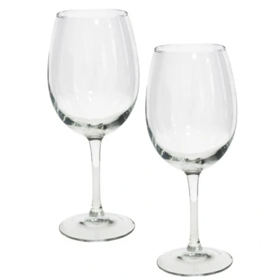 Afbeelding van Gerim Wijnglazen 6 stuks glas 580 ml voor rood en wit