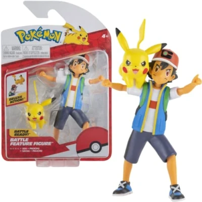Afbeelding van Pokemon Battle Feature Figure Ash &amp; Pikachu (Sword&amp;Shield)