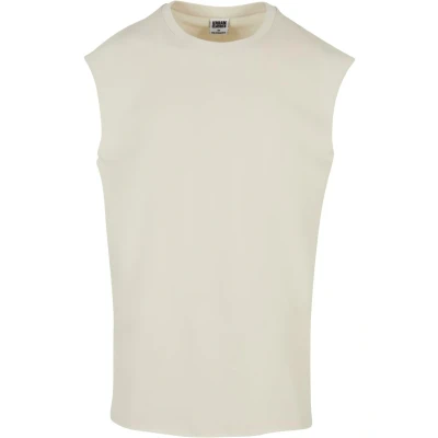 Afbeelding van Urban Classics OPEN EDGE Sleeveless Top, Heren, Maat: 3XL, Whitesand