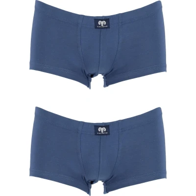 Afbeelding van Ceceba heren boxers buikmodel (2 pack) blauw Maat: 4XL