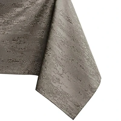 Afbeelding van AmeliaHome tafelkleed lotuseffect waterafstotend linnenlook Cappuccino Vesta 40x40 cm