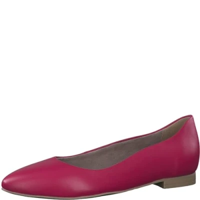 Afbeelding van Tamaris Dames 1 22119 42 Ballerina&#039;s, Fuxia Leather, 37 EU, EU