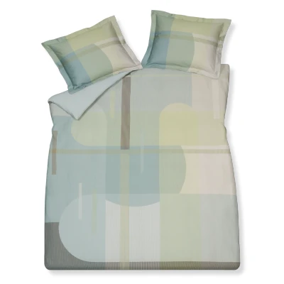 Afbeelding van Vandyck Lush Lagoon Dekbedovertrekset Thyme 1 persoons (140x200/220 + Sloop)